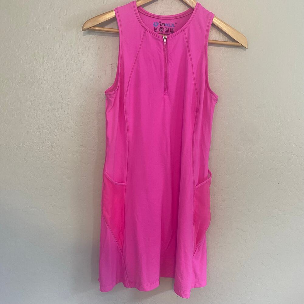 IBKUL Womens Sz Small Sleeveless Golf Dress Detached Shorts Pickleball Tennis